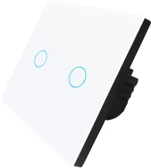 Умный выключатель Digma DiSwitch 2p 2-хкл. универсальный белый (DSW2P)