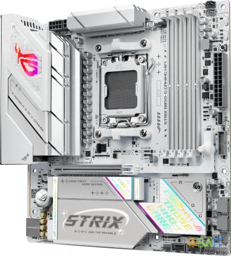 Материнская плата Asus ROG STRIX B850-G GAMING WIFI Socket AM5 AMD B850 4xDDR5 mATX AC`97 8ch(7.1) 2.5Gg RAID+HDMI+DP