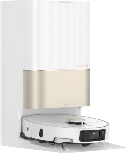 Пылесос-робот Dreame X40 Ultra Complete 200Вт белый/золотистый