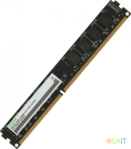Память DDR3 4GB 1333MHz Digma DGMAD31333004D RTL PC3-10600 CL9 DIMM 240-pin 1.35В dual rank Ret