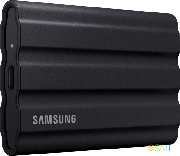 Накопитель SSD Samsung Original USB-C 4TB MU-PE4T0S/WW Shield T7 1.8" черный