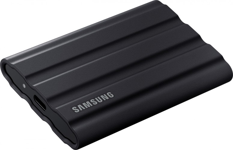 Накопитель SSD Samsung Original USB-C 4TB MU-PE4T0S/WW Shield T7 1.8" черный