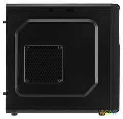 Корпус Aerocool Qs-180 черный без БП mATX 1x80mm 2xUSB2.0 1xUSB3.0 audio