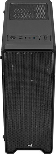 Корпус Aerocool Ore Saturn FRGB-G-BK-v1 черный без БП ATX 3x120mm 2xUSB2.0 1xUSB3.0 audio CardReader bott PSU