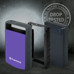 Жесткий диск Transcend USB3.0 4TB TS4TSJ25H3P StoreJet 25H3 (5400rpm) 2.5" фиолетовый