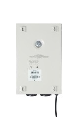 Стабилизатор POWERMAN AVS 1500S, ступенчатый регулятор, цифровые индикаторы уровней напряжения, 1500ВА, 140-260В, максимальный входной ток 12А, 2 евророзетки, IP-20, навесного исполнения, 310мм х 200мм х 68мм, 4,36 кг. POWERMAN AVS 1500S