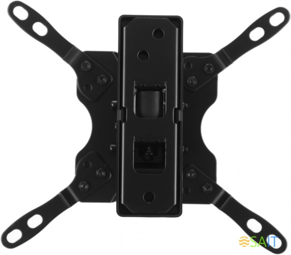 Кронштейн для телевизора Ultramounts UM864B черный 13"-42" макс.20кг настенный поворот и наклон