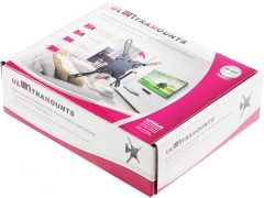 Кронштейн для телевизора Ultramounts UM864B черный 13"-42" макс.20кг настенный поворот и наклон