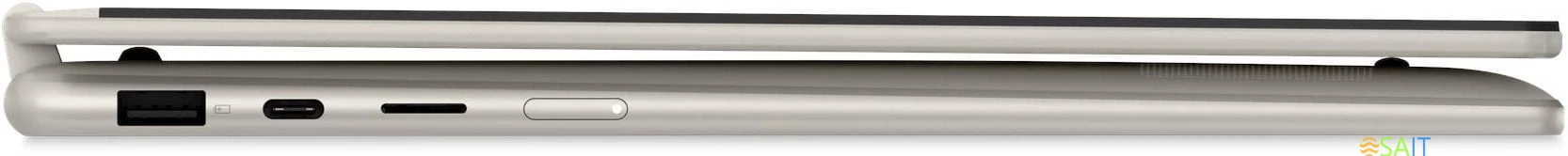 Ноутбук Lenovo Yoga 7 14AKP10 Ryzen AI 5 340 24Gb SSD1Tb AMD Radeon 840M 14" OLED Touch WUXGA (1920x1200) без ОС beige WiFi BT Cam (83JR0060RK)