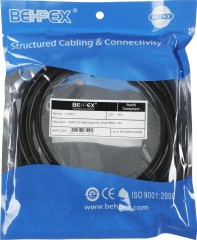 Кабель видео HDMI (m)/HDMI (m) 1.8м. черный