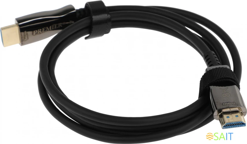 Кабель соединительный аудио-видео Premier 5-806 1.5 HDMI (m)/HDMI (m) 1.5м. позолоч.конт. черный