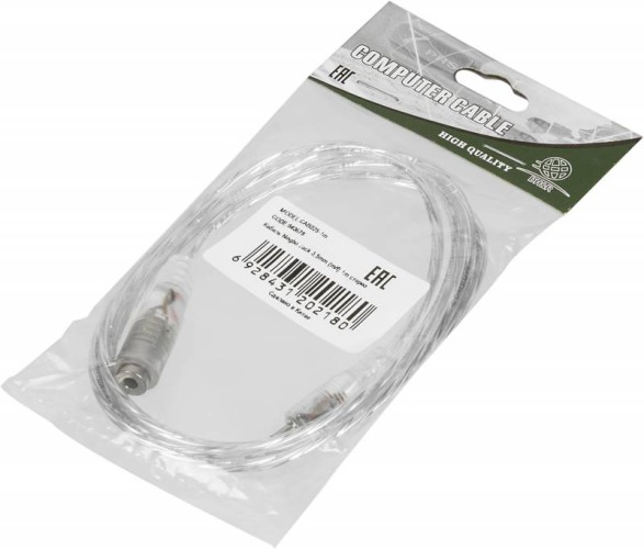 Кабель-удлинитель аудио Ningbo Jack 3.5 (m)/Jack 3.5 (f) 1м. (CAB025)