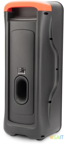 Минисистема Hyundai H-MC1236 черный 40Вт FM USB BT micro SD