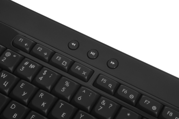 Клавиатура + мышь Logitech MK540 клав:черный мышь:черный USB беспроводная slim Multimedia (920-008686)