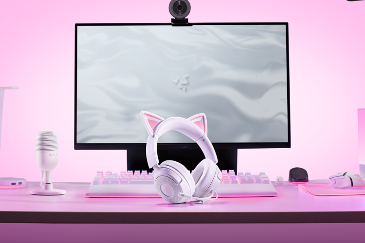 Гарнитура Razer Kraken Kitty V3 X - White Razer Kraken Kitty V3 X White