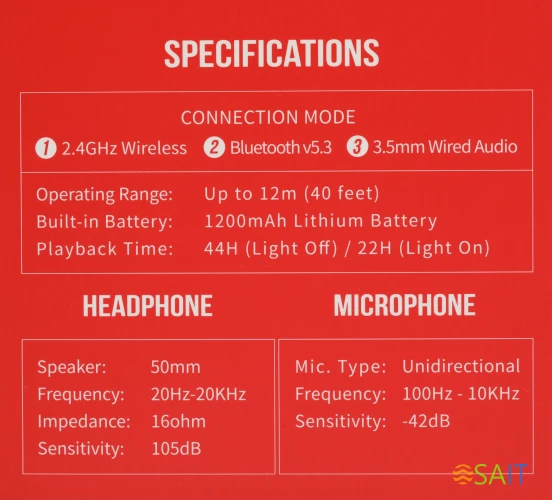 Наушники с микрофоном A4Tech Bloody MR720 черный мониторные BT/Radio оголовье (MR720 BLACK)