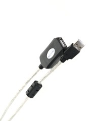 Кабель-адаптер VCOM USB 2.0 Type-AM - USB 2.0 Type-AF 10м