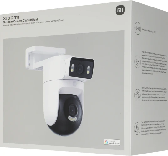 Камера видеонаблюдения IP Xiaomi Outdoor Camera CW500 Dual EU Wi-Fi 2.8-2.8мм цв. корп.:белый/черный (BHR9402EU)