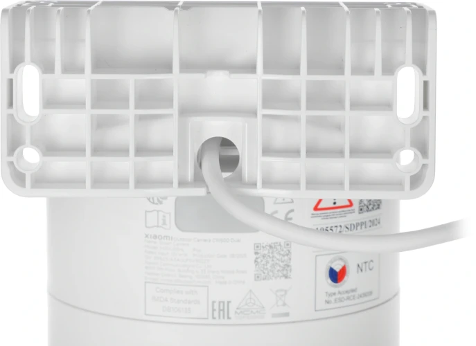 Камера видеонаблюдения IP Xiaomi Outdoor Camera CW500 Dual EU Wi-Fi 2.8-2.8мм цв. корп.:белый/черный (BHR9402EU)