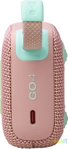 Колонка порт. JBL GO 4 розовый 4.2W 1.0 BT 850mAh (JBLGO4PINK)