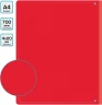 Папка на 4-х кольцах Бюрократ -0827/4RRED A4 пластик 0.7мм кор.27мм внутр. с вставкой красный
