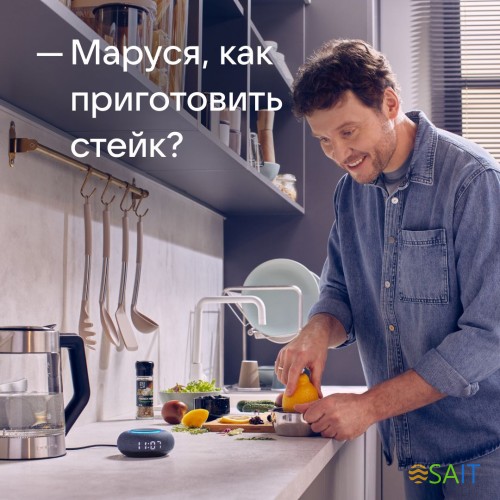 Умная колонка VK Капсула Мини Маруся т.серый 5W 1.0 BT 10м (MRC02BK)