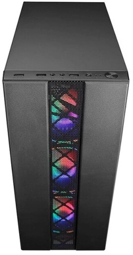 Корпус Accord ACC-CL290B черный без БП ATX 4x120mm 2xUSB2.0 1xUSB3.0 audio