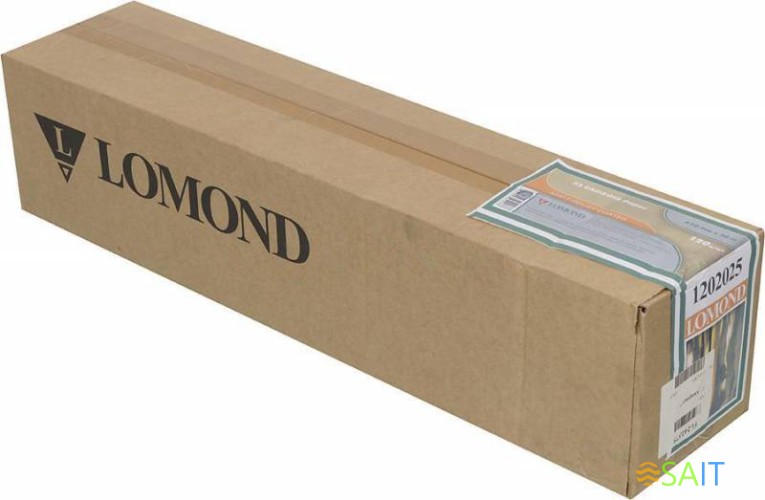 Бумага Lomond для САПР и ГИС 1202025 24"(A1) 610мм-30м/120г/м2/белый матовое для струйной печати втулка:50.8мм (2")