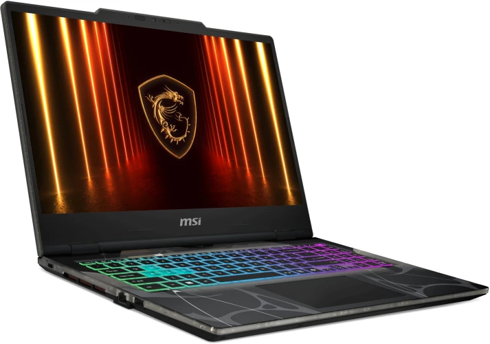Ноутбук MSI Cyborg 15 B2RWEKG-236XRU Core 5 210H 16Gb SSD1Tb NVIDIA GeForce RTX5050 8Gb 15.6" IPS FHD (1920x1080) FreeDOS black WiFi BT Cam (9S7-15Q342-236)