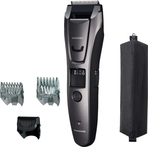 Машинка для стрижки Panasonic ER-GB80 серебристый (насадок в компл:3шт)