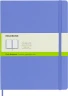 Блокнот Moleskine CLASSIC QP092B42 XLarge 190х250мм 192стр. нелинованный твердая обложка голубая гортензия