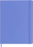 Блокнот Moleskine CLASSIC QP092B42 XLarge 190х250мм 192стр. нелинованный твердая обложка голубая гортензия