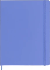 Блокнот Moleskine CLASSIC QP092B42 XLarge 190х250мм 192стр. нелинованный твердая обложка голубая гортензия