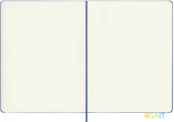 Блокнот Moleskine CLASSIC QP092B42 XLarge 190х250мм 192стр. нелинованный твердая обложка голубая гортензия