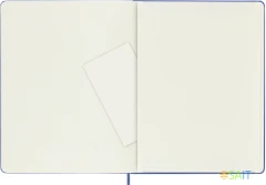 Блокнот Moleskine CLASSIC QP092B42 XLarge 190х250мм 192стр. нелинованный твердая обложка голубая гортензия