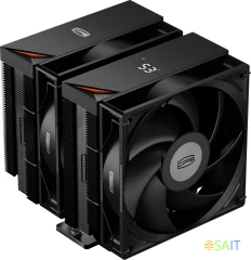Устройство охлаждения(кулер) PcCooler RT620 Digital Soc-AM5/AM4/1151/1200/2066/1700 черный 4-pin 34.9dB Al+Cu LCD 265W Ret (RT620-BKNWYL-GL)