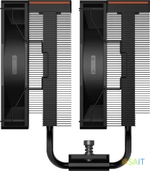 Устройство охлаждения(кулер) PcCooler RT620 Digital Soc-AM5/AM4/1151/1200/2066/1700 черный 4-pin 34.9dB Al+Cu LCD 265W Ret (RT620-BKNWYL-GL)