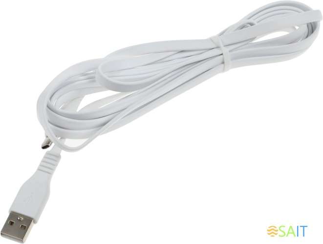 Кабель Premier 5-933RL45 3.0W USB (m)-USB Type-C (m) 3м белый пакет