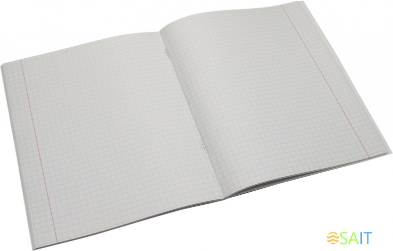 Тетрадь Buro 48л. клет. A5 202х163 1диз. бумвинил скоба синий