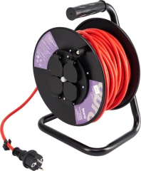 Сетевой удлинитель Buro BU-PSR4.20/G-20 20м (4 розетки) оранжевый (коробка)