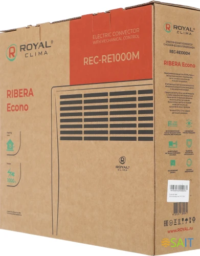 Конвектор Royal Clima Ribera Econo REC-RE1000M 1000Вт белый