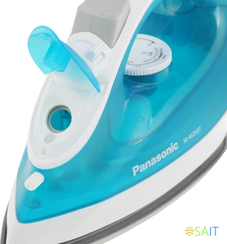 Утюг Panasonic NI-M250TGTW 1550Вт голубой/белый