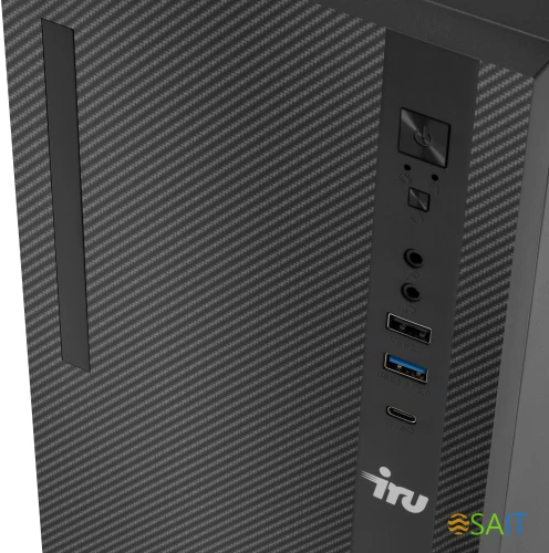 ПК IRU 310SC MT i3 12100 (3.3) 16Gb SSD256Gb UHDG 730 Windows 11 Professional GbitEth 200W черный (1969053)