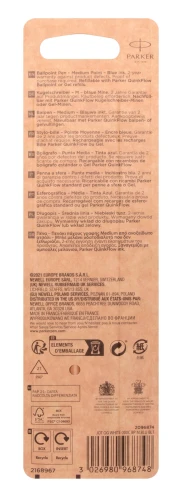 Ручка шариков. Parker Jotter Originals K60 (2096874) White CT M син. черн. блистер