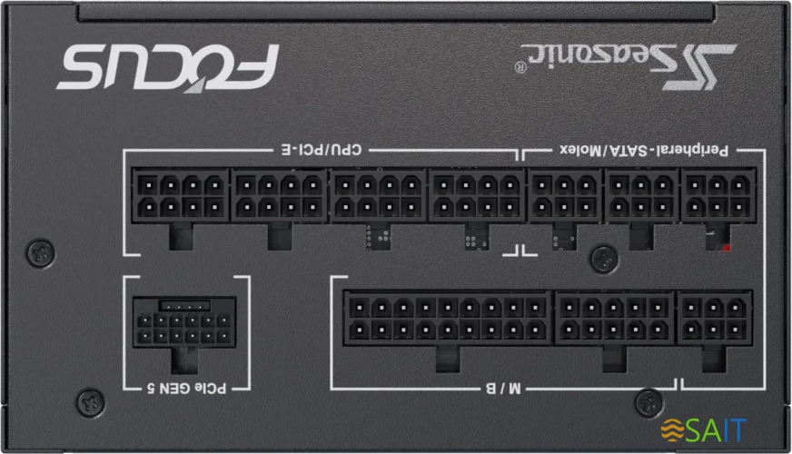 Блок питания Seasonic ATX 750W Focus GX-750 80+ gold (20+4pin) APFC 135mm fan 10xSATA Cab Manag RTL