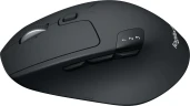 Мышь Logitech M720 Triathlon черный оптическая 1000dpi беспров. BT/Radio USB 6but (910-004794)