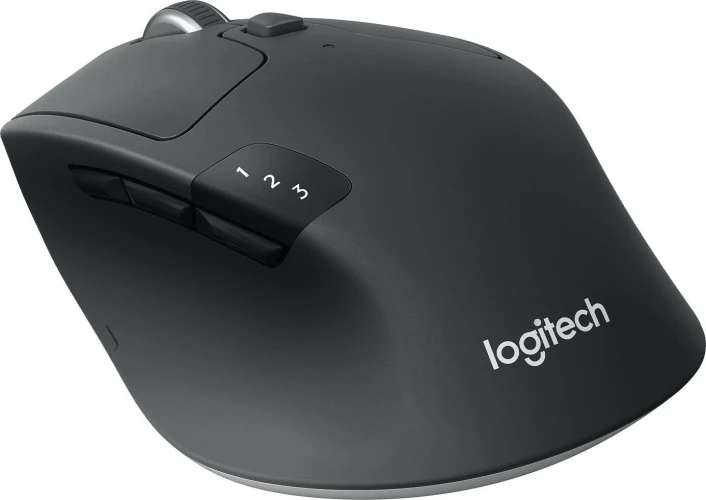 Мышь Logitech M720 Triathlon черный оптическая 1000dpi беспров. BT/Radio USB 6but (910-004794)