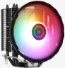 Устройство охлаждения(кулер) Aerocool Rave 4 ARGB Soc-AM5/AM4/1200/1700/1851 черный/белый 4-pin 18-27dB Al+Cu 130W 570gr Ret (RAVE 4 ARGB PWM 4P)