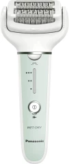 Эпилятор Panasonic ES-EY70-G520 скор.:3 насад.:6 от аккум. белый/зеленый