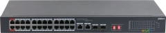 Коммутатор Dahua DH-S3226-24ET-240 (L2) 24x1Гбит/с 2xКомбо(1000BASE-T/SFP) 2SFP 24PoE неуправляемый